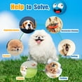 thumbnail image 3 of HOLYSTEED Squeaky Dog Toy for Small Dogs - Soft Small Dog Squeaky Toys, Rubber Latex Squeaky Dog Balls Flat 6pcs, 3 of 7