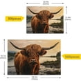 thumbnail image 4 of FREEAMG Puzzle- Highland Cow Jigsaw Puzzles,1000 Piece Puzzles for Family - Fun Intellectual Decompressing Educational Games, 4 of 7