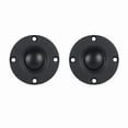 thumbnail image 1 of 2Pcs Tweeter Speaker 6 Ohm 30W Hifi Soft Dome Silk Film Treble Loudspeaker Neodymium Toothed Aluminum Heat Sink, 1 of 5
