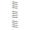 thumbnail image 2 of Maytalsory 4pcs/set Stylish Door Upgrade Home Security With Easy Installation Satisfaction Guaranteed Sliding Door Lock 4 inch 3PCS, 2 of 6