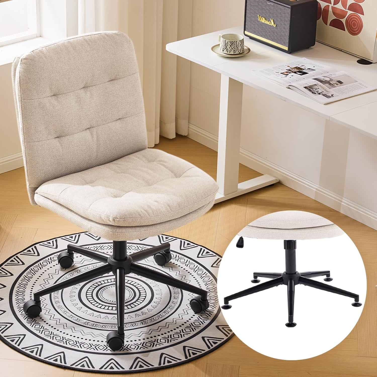 pexmor vanity chair with thickened product