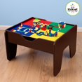 thumbnail image 4 of KidKraft 2-in-1 Train & Block Activity Wood Play Table - Espresso | 17577, 4 of 5