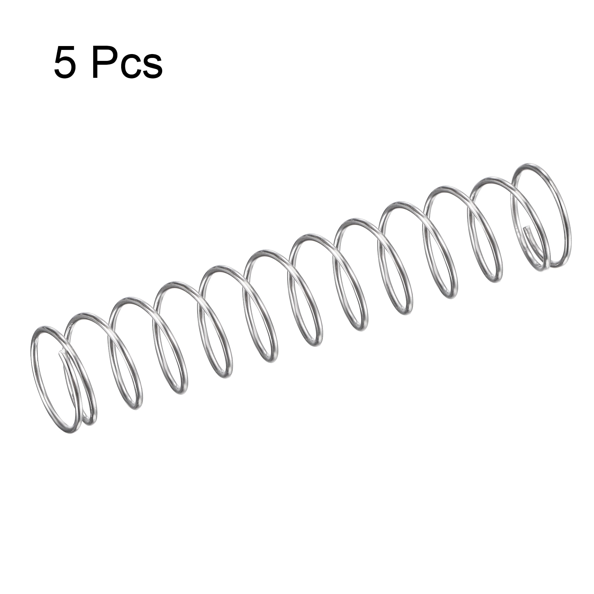 Unique Bargains 304 Compression Spring 11.8N Load Capacity 0.39" x 0.03" x 1.97"