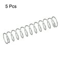 thumbnail image 2 of Unique Bargains 10mmx0.7mmx50mm 304 Stainless Steel Compression Spring 11.8N Load Capacity 5 pcs, 2 of 5