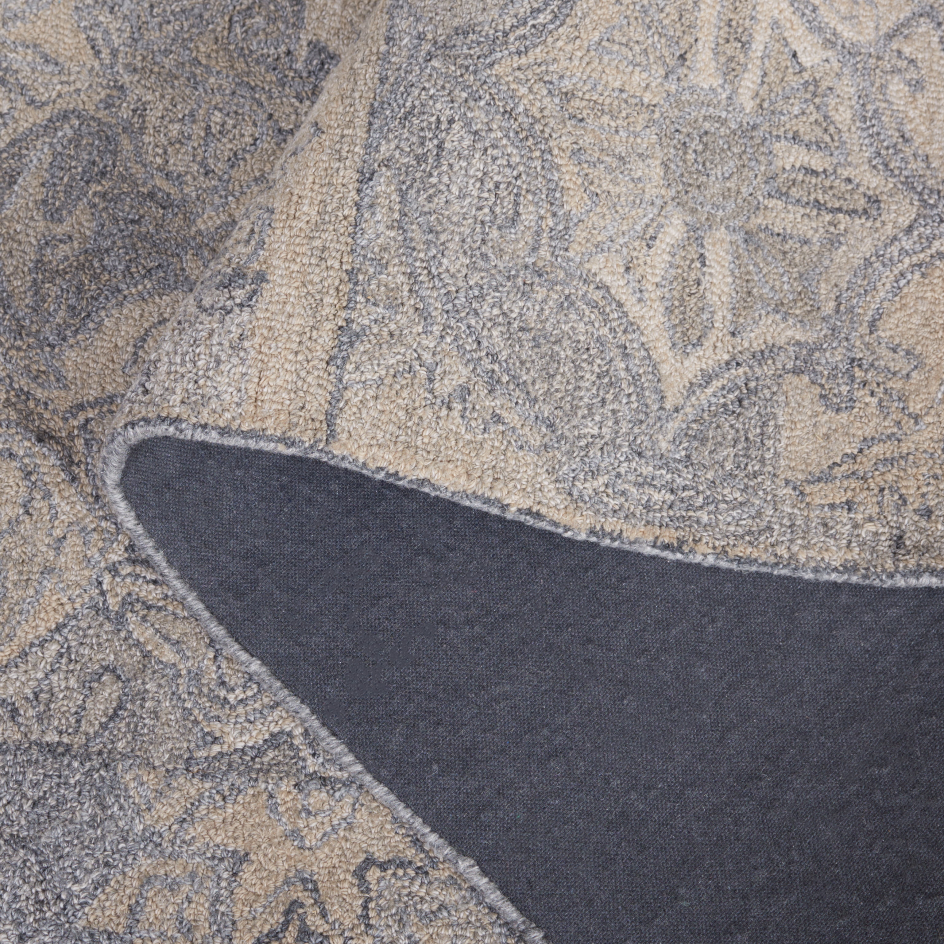 SAFAVIEH Abstract Gloria Geometric Area Rug, Beige/Gray, 6' x 9'