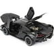 thumbnail image 2 of Toy Car Lambo Sian FKP3 Metal Model Car with Lights and SoundBack Toy Car for Boys 3+ (Black), 2 of 5
