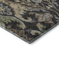 thumbnail image 3 of Addison Rugs Mayfield Premium Machine Washable Transitional Global Black Round Rug, 8' x 8', 3 of 5