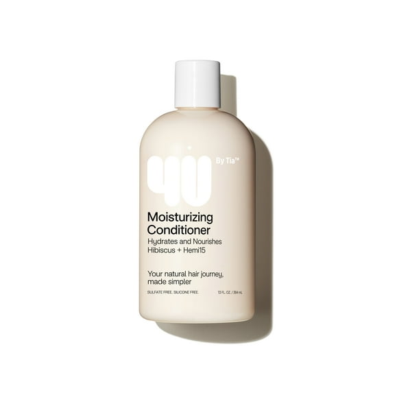 4U by Tia Moisturizing Conditioner with Hibiscus and Hemi15, 13 fl oz