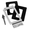 thumbnail image 5 of Milescraft 1222 Hinge Mate 150 – Door Hinge Installation Kit/Mortiser Template, Door Hinge Jig, Door Router Template fits 3” and 3.5” Hinges, Fits Most Doors, 5 of 11
