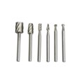 thumbnail image 1 of 6Pcs Rotary File for CNC Milling High-Speed Steel Silver 1.6x0.2x0.2in, 1 of 4