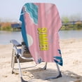 thumbnail image 3 of Large Microfiber Beach Towel for Travel Swimming Pool Sand Bath Sheet, 3 of 4