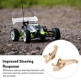 thumbnail image 4 of RC Caster Block C Hub, RC Steering C Hub Latón A Prueba De Presión Ajuste Preciso Izquierdo Y Derecho Para Actualización, 4 of 7
