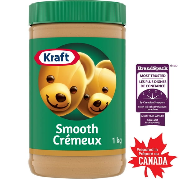 Kraft Smooth Peanut Butter, 1kg