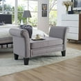 thumbnail image 5 of Modway Rendezvous Bench in Blue, 5 of 11