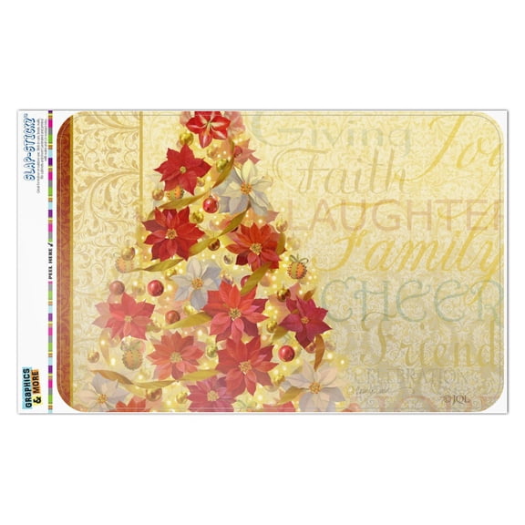 Christmas Holiday Tree Laughter Cheer Home Business Office Sign