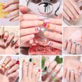 thumbnail image 5 of RAGUPEL 24Pcs Press on Nails for Kids,Hand-Painted Bear Press on Nails,Removable with Adhesive Backing False Nails,Style2, 5 of 6