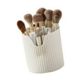 thumbnail image 4 of Soporte para bolígrafo de escritorio organizador de brochas de maquillaje 4 compartimentos plástico Jadeshay, 4 of 8