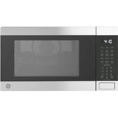 GE 3-in-1 Microwave Oven, 1,050 Watts Air Fryer, Broiler & Convection 1.0 Cu. Ft
