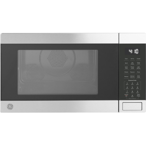 GE 3-in-1 Microwave Oven, 1,050 Watts Air Fryer, Broiler & Convection 1.0 Cu. Ft
