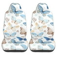 thumbnail image 1 of LAKIMCT Flying Butterflies Car Seat Covers Vehicle Front Seat Covers Universal Fit Seat Protector, 1 of 9