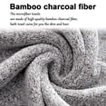 thumbnail image 3 of IC Bambu handdukar stora mjuka absorberande lätta och hållbara grå, 3 of 5