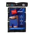 thumbnail image 4 of Boxer Hanes para hombre, Regular Mesh Sport Negro 2 Piezas Talla G, 4 of 4