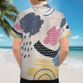 thumbnail image 6 of High Quality Hawaiian Shirts for Men Short Sleeve Aloha Beach Shirt Floral Summer Casual Button Down Shirts Blouses BIID7F, 6 of 7
