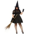 thumbnail image 4 of Leg Avenue Bewitching Witch Women's Halloween Fancy-Dress Costume for Adult, Plus Size, 4 of 5