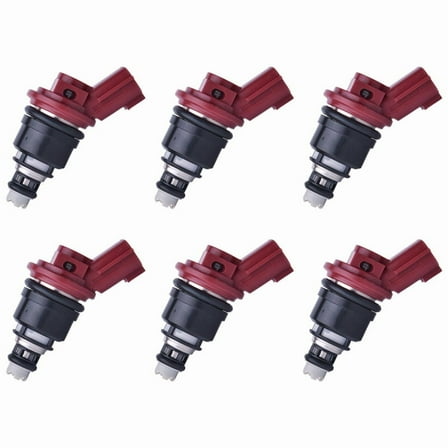 6X Fuel Injector Nozzle for 1992-1999 I30 96-99 3.0L 16600-96E00 Car Engine