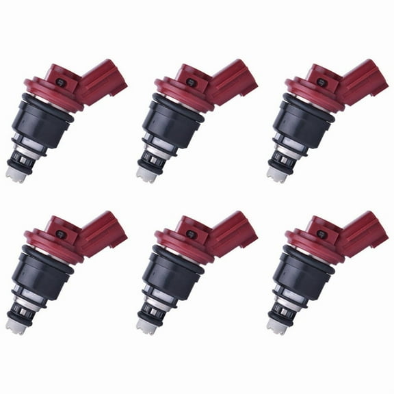 6X Fuel Injector Nozzle for 1992-1999 I30 96-99 3.0L 16600-96E00 Car Engine