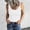 White 1, variant on Women's Tanks Women's Sleeveless Neck Ribbed Tank Top Slim Fit Basic Camisole T Shirt White 2 3XL
