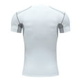 thumbnail image 6 of Vetsdori Mens Short Sleeve Shirts Dry fit Fashion Pullover Sports Solid Color White Athletic T-Shirts for Men Crew Neck, 6 of 6