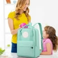thumbnail image 3 of Large Size Backpack for Children 15-inch Lightweight for Elementary School for Kindergarten Backpack Travel Casual, 3 of 5