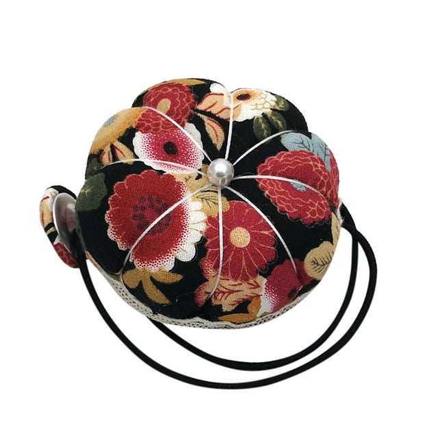 Coussin de Poignet Floral Spécial Décoratif pour Machine à Coudre Aiguilles de Tricotage Interchangeables