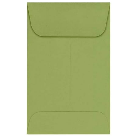 UPC: 0638499380268 | #1 Coin Envelopes (2 1/4 x 3 1/2) – Avocado (500 Qty.)