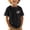 Black, variant on Girls T Shirts Trendy Graphic Tops Tees Baby Clothes Boys Soccer Shorts 11-12 Years