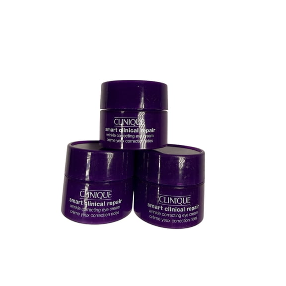 Clinique Smart Clinical Repair Wrinkle Correcting Eye Cream 5 ml Each 3 Pack