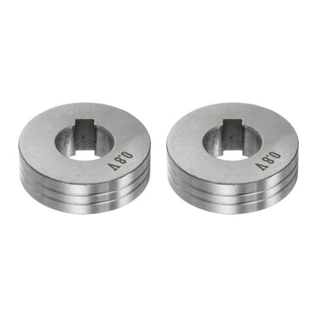 

Uxcell U Groove 0.03 Mig Welder Wire Feed Drive Roller 36x15x11x5mm Keyway Width 2 Pack