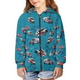 thumbnail image 4 of chaqlin Ambulance Hoodies for Boys 6-7 Trendy Y2K Zip Up Hoodie Sweatshirts Cartoon Car Long Sleeve Jacket Causal Running Workout Sports Top with Pocket, 4 of 6