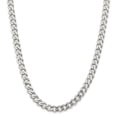 thumbnail image 1 of Sterling Silver 9mm Curb Chain (Weight: 109.7 Grams, Length: 30 Inches), 1 of 4