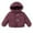 Red, variant on YHAJDS Kids Puffer Jacket Solid Color Hooded Thickened Warm Coat Long Sleeved Casual for 5-14 Years Boys Girls Winter