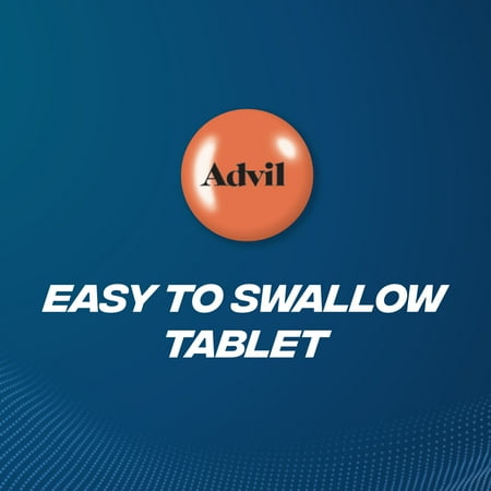 Advil Pain Reliever and Fever Reducer Coated Tablets, 200 Mg Ibuprofen, 20 Count