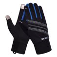 thumbnail image 2 of AONIJIE Guantes deportivos para exteriores para hombre y mujer, cálidos, resistentes al viento, para ciclismo y correr, 2 of 7