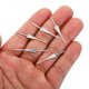 thumbnail image 4 of Uxcell 34mm/1.34'' Clips de moño para candelabros de cobre, 200 piezas, plateado, 4 of 5
