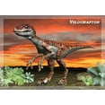 thumbnail image 4 of DINOSAURS: 3 Lenticular 3D Postcard Greeting Cards - Dilophosaurus, Velociraptor, Pachycephalosaurus - Pre-Historic, 4 of 4