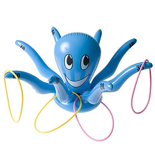 Inflate Octopus Ring Toss Game