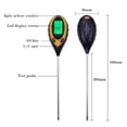 thumbnail image 4 of Probador De Ph Del Suelo 4 En 1 Función De Encendido / Apagado Automático Medidor De Prueba De Luz De Luz Solar De Humedad Fácil De Operar Instrumento De Encuesta De Suelo Portátil Para Jardines Scienceny HA022519-00, 4 of 7