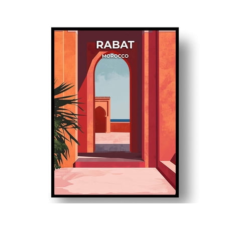 Travel Rabat Morocco Wall Art