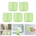 thumbnail image 2 of Refillable Empty Plastic Make Up Cosmetic Jars Shadow Lip Balm Lotion Storage Container Pot Bottle Case Holder With Screw Cap (Green), 2 of 6
