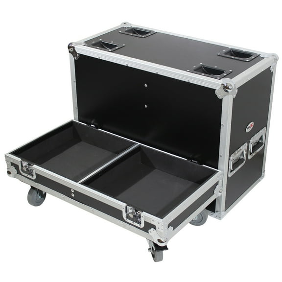 ProX X-QSC-K12 ATA Flight Case for 2x QSC K12 or K12.2 Speakers